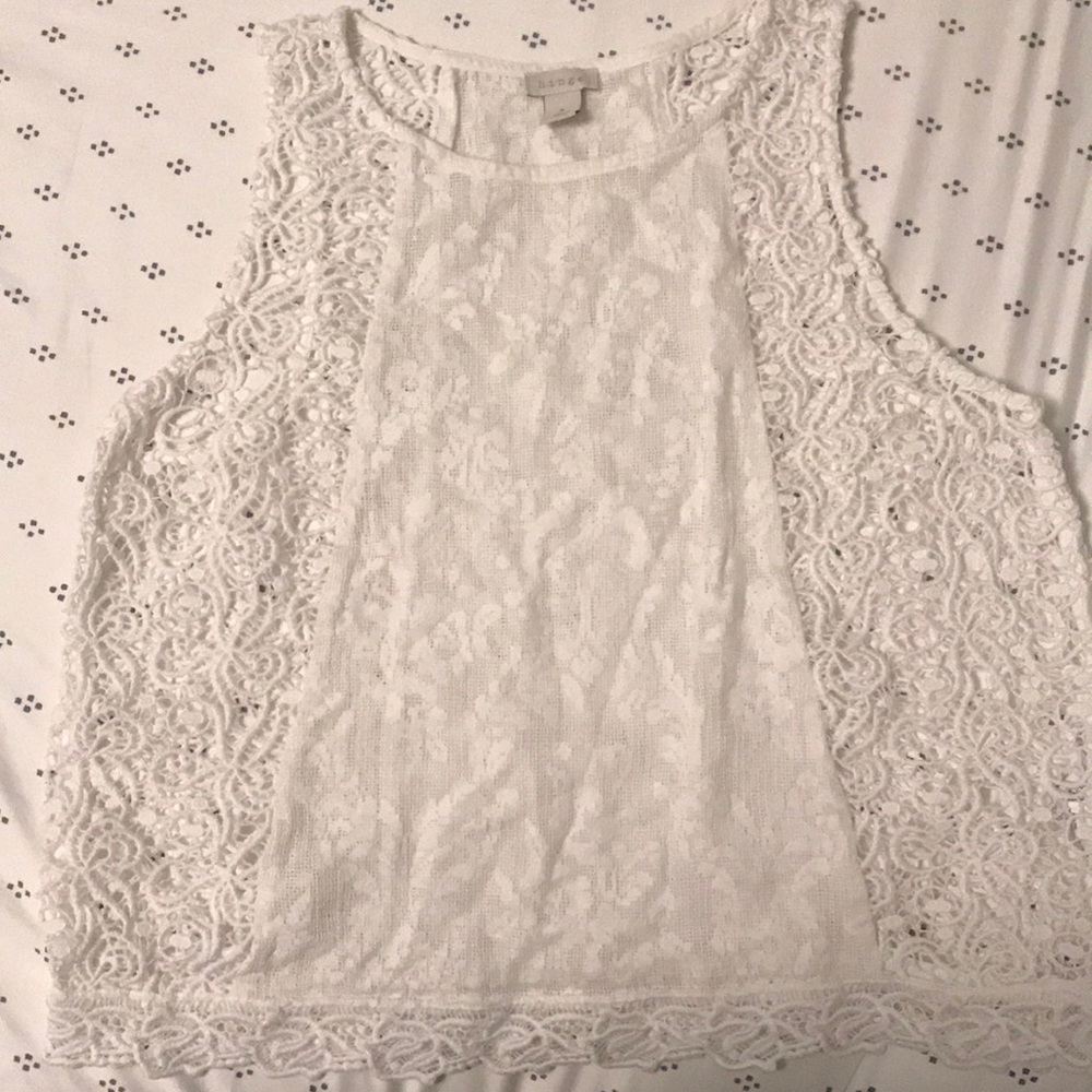 Hinge Lace Tank - Picture 1 of 4